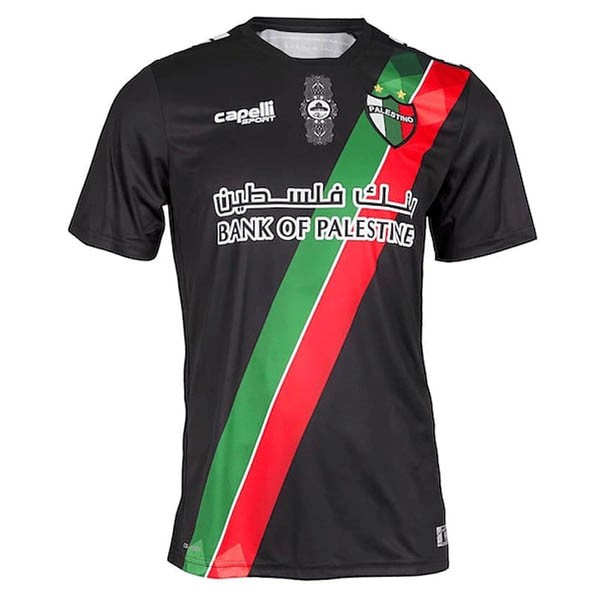 Tailandia Camiseta CD Palestino Primera equipo 2021-22 Negro